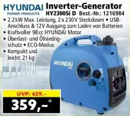 Norma HYUNDAI Inverter-Generator Angebot