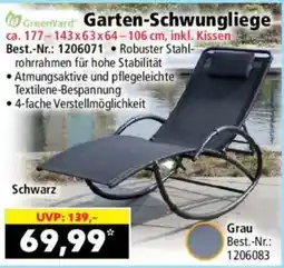 Norma Garten-schwungliege Angebot