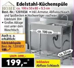Norma Edelstahl-Küchenspüle Angebot