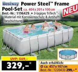 Norma Power Steel Frame Pool-Set Angebot