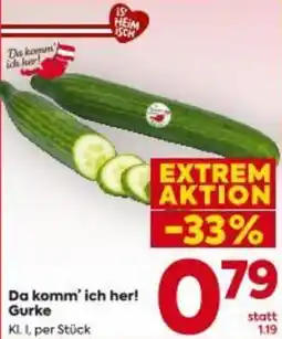 Billa Da kogum ich her! gurke Angebot