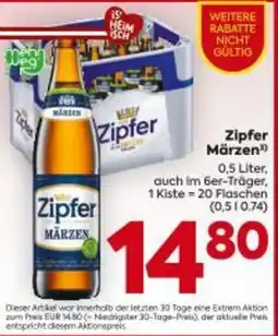 Billa Zipfer Märzen Angebot
