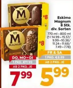 Billa Eskimo Magnum Angebot