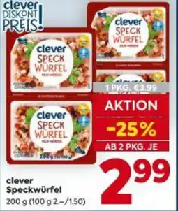 Billa clever Speckwürfel Angebot