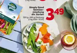 Billa Simply Good Gemüse- mischung Angebot