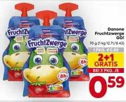 Billa Danone Fruchtzwerge go! Angebot