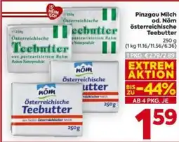 Billa Pinzgau Milch od. Nöm österreichische Teebutter Angebot