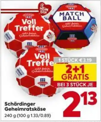 Billa Schärdinger Geheimratskäse Angebot