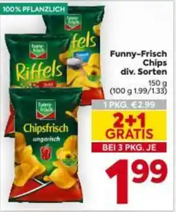 Billa Funny-Frisch Chips Angebot