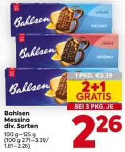Billa Bahlsen Messino Angebot