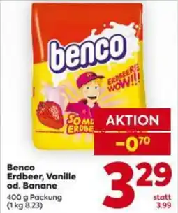 Billa Benco Erdbeer, Vanille od. Banane Angebot