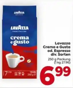 Billa Lavazza Crema e Gusta od. Espresso Angebot