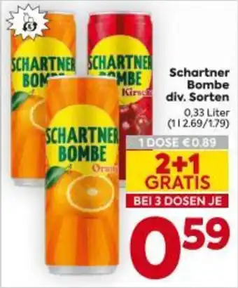 Billa Schartner bombe Angebot