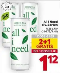 Billa All I Need Angebot