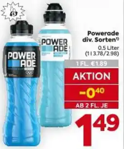 Billa Powerade Angebot
