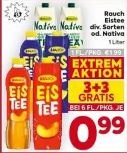 Billa Rauch Eistee Angebot
