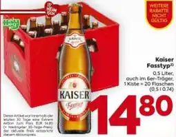 Billa Kaiser Fasstyp Angebot