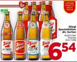 Billa Stiegl Spezialitäten Angebot