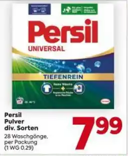 Billa Persil Pulver Angebot