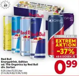 Billa Red Bull Energydrink, Edition od. The Organics by Red Bull Angebot