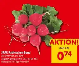 Interspar Spar radieschen bund Angebot