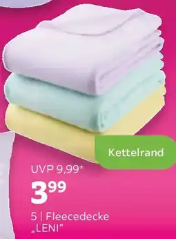 Mömax Fleecedecke leni Angebot