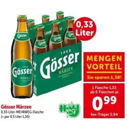 Interspar Gösser Märzen Angebot