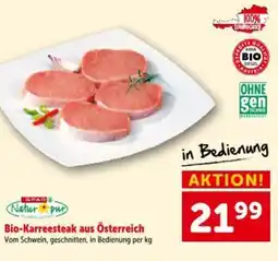 Interspar Bio-Karreesteak aus Österreich Angebot