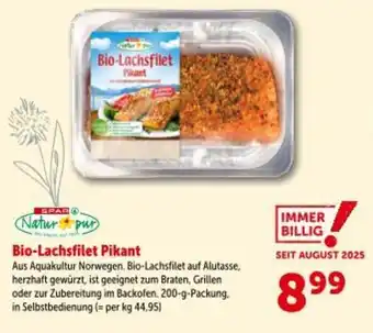 Interspar Bio-Lachsfilet Pikant Angebot