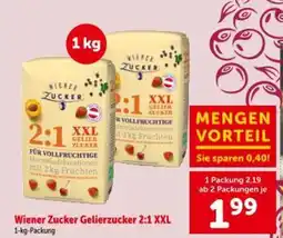 Interspar Wiener Zucker Gelierzucker 2:1 XXL Angebot