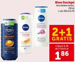 Interspar Nivea Duschgel Angebot