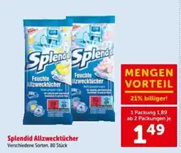 Interspar Splendid Allzwecktücher Angebot