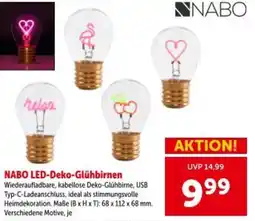 Interspar NABO LED-Deko-Glühbirnen Angebot