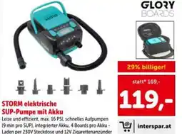 Interspar Storm elektrische sup-pumpe mit akku Angebot