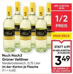 Maximarkt Hoch Hoch3 Grüner Veltliner Angebot