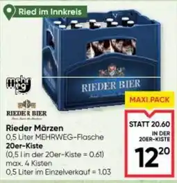 Maximarkt Rieder Märzen Angebot