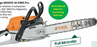 Lagerhaus Benzin-Motorsäge MS261C-M 23RS Pro Angebot