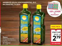 Maximarkt Rapso Angebot