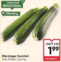 Maximarkt Eferdinger zucchini Angebot