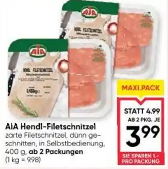 Maximarkt AIA Hendl-Filetschnitzel Angebot