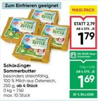 Maximarkt Schärdinger Sommerbutter Angebot