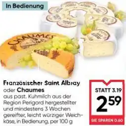 Maximarkt Französischer Saint Albray oder Chaumes Angebot
