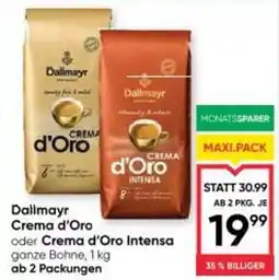 Maximarkt Dallmayr Crema d'Oro oder Crema d'Oro Intensa Angebot