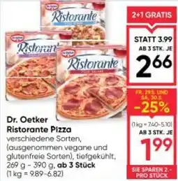 Maximarkt Dr. Oetker Ristorante Pizza Angebot