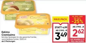 Maximarkt Eskimo Cremissimo Angebot