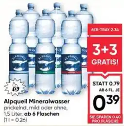 Maximarkt Alpquell Mineralwasser Angebot