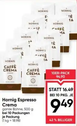 Maximarkt Hornig Espresso Crema Angebot