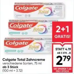 Maximarkt Colgate Total Zahncreme Angebot