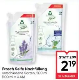 Maximarkt Frosch Seife Nachfüllung Angebot