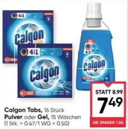 Maximarkt Calgon Tabs, Pulver oder Gel Angebot